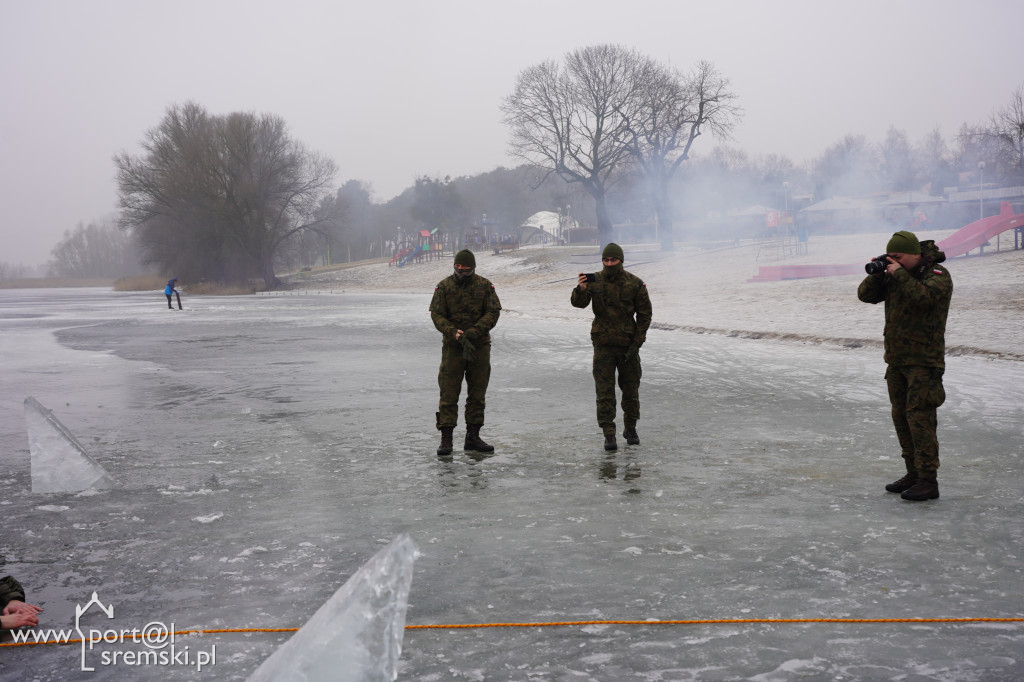 Ćwiczenia na lodzie