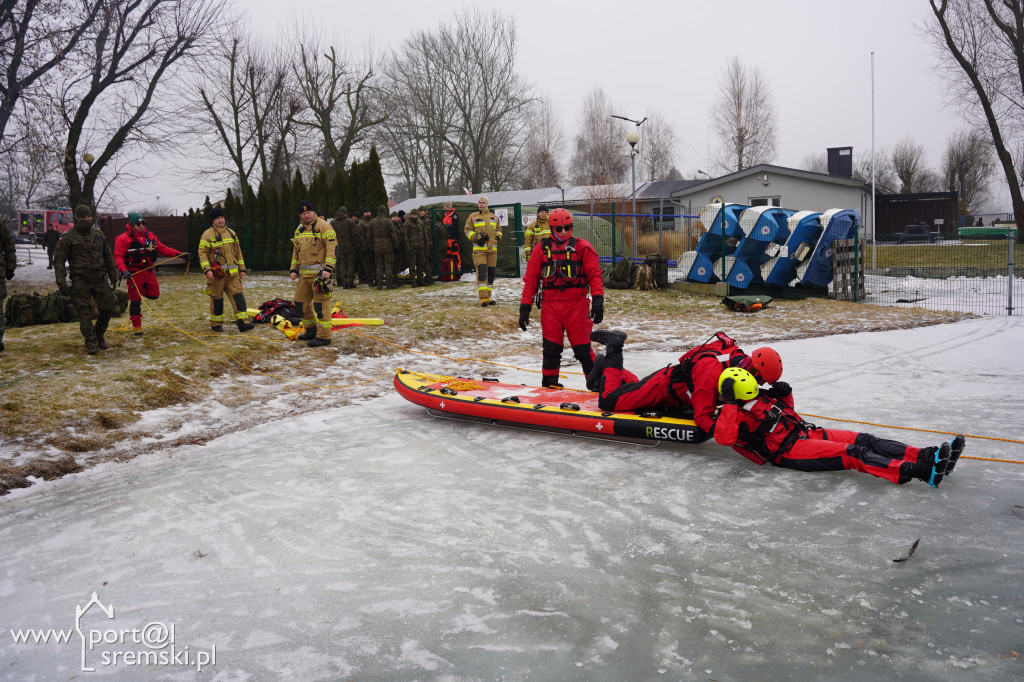 Ćwiczenia na lodzie
