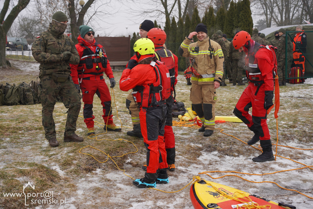 Ćwiczenia na lodzie
