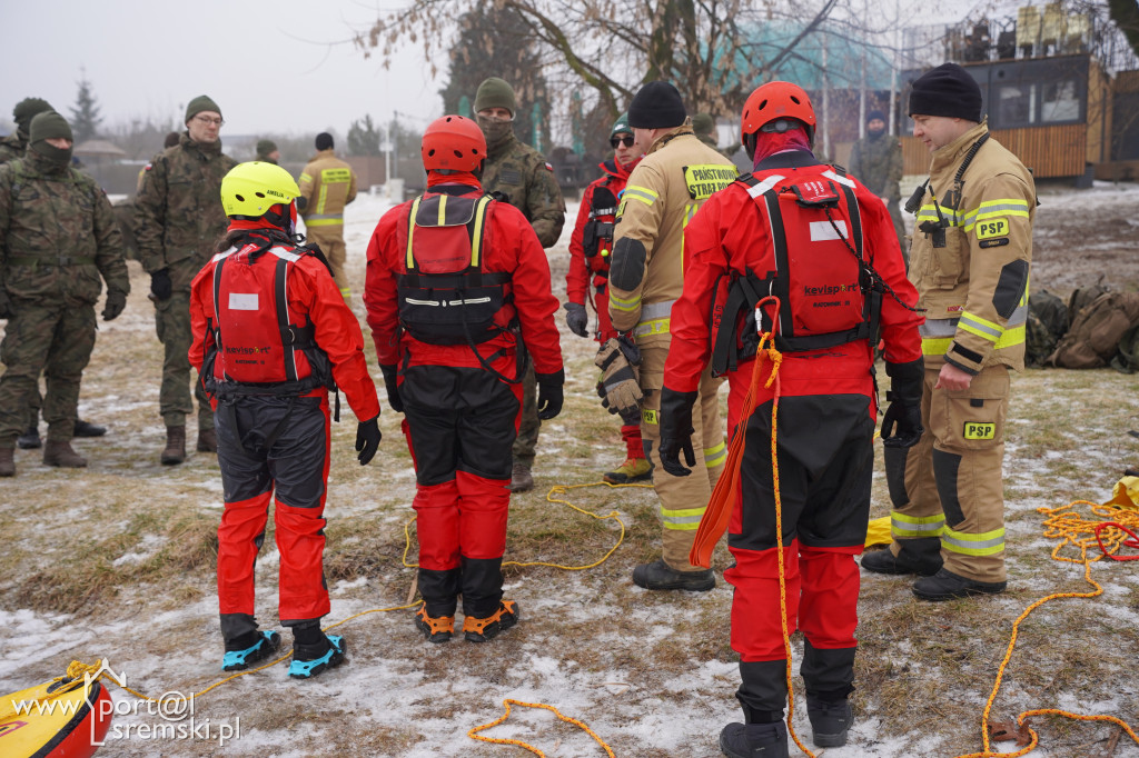 Ćwiczenia na lodzie