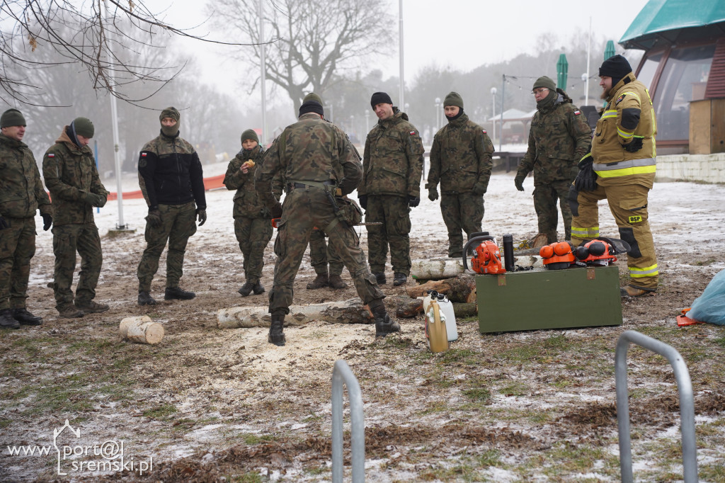 Ćwiczenia na lodzie