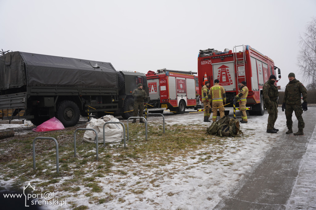 Ćwiczenia na lodzie