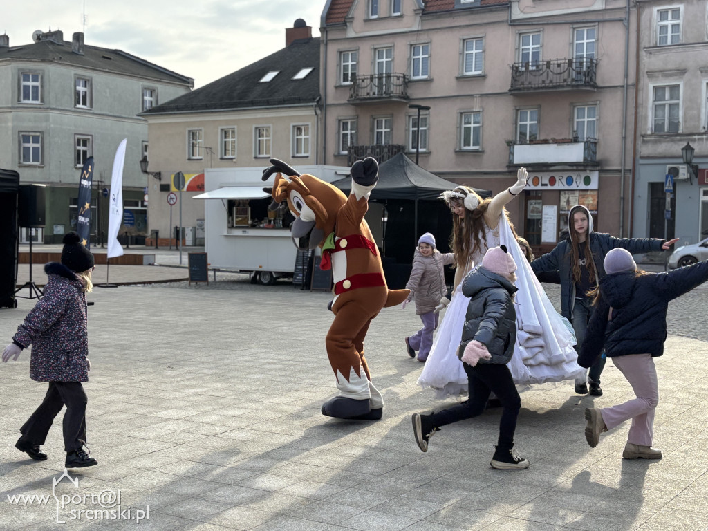 Kraina Zimowej Zabawy na śremskim Rynku