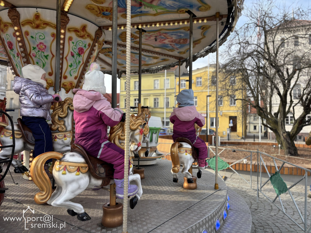 Kraina Zimowej Zabawy na śremskim Rynku