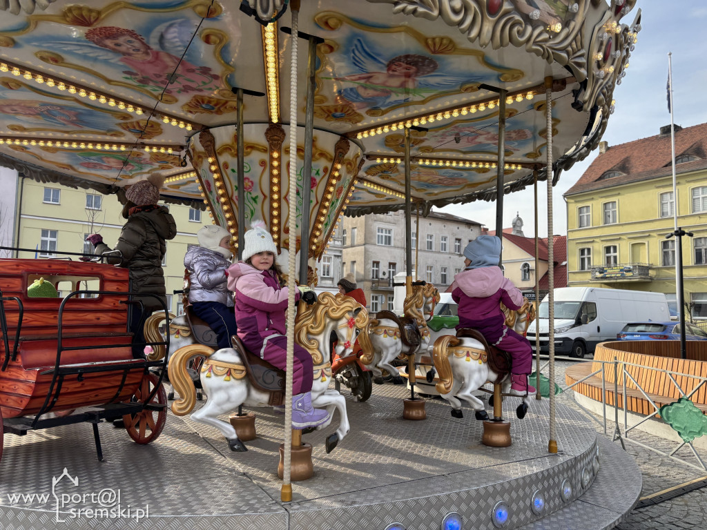 Kraina Zimowej Zabawy na śremskim Rynku