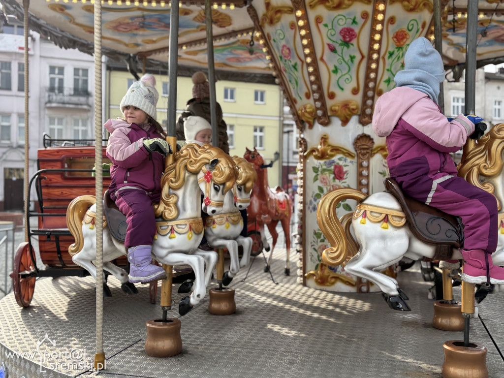 Kraina Zimowej Zabawy na śremskim Rynku