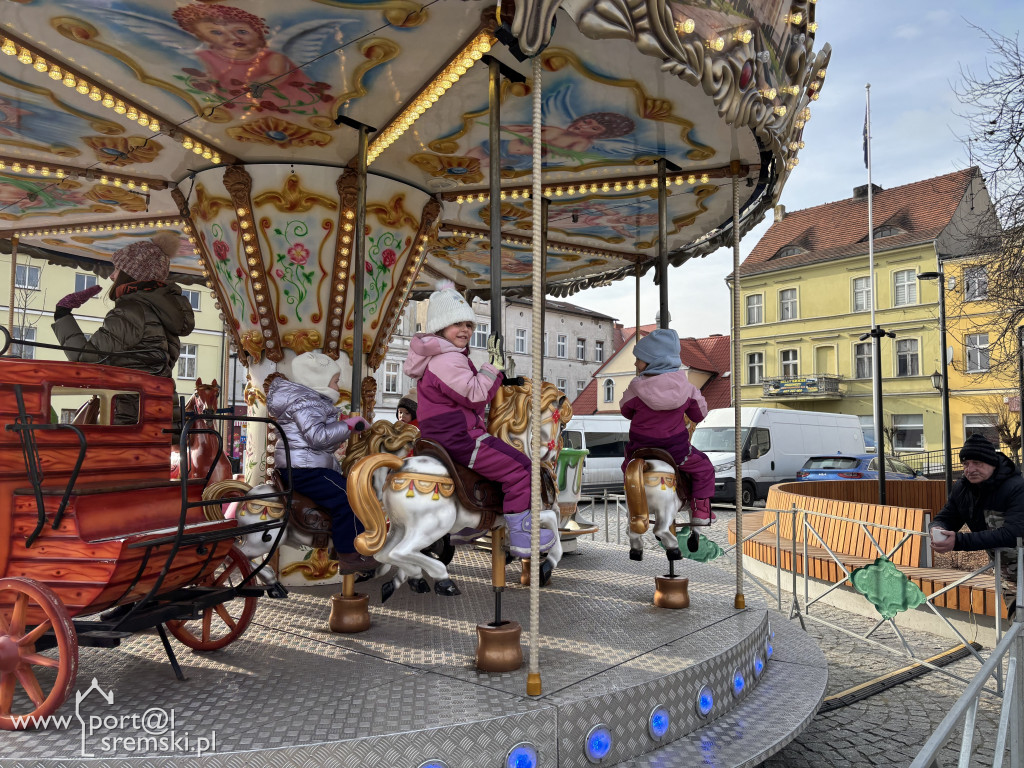 Kraina Zimowej Zabawy na śremskim Rynku