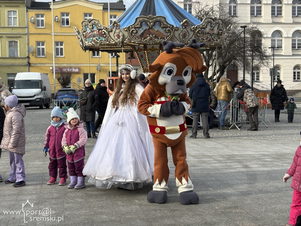 Kraina Zimowej Zabawy na śremskim Rynku