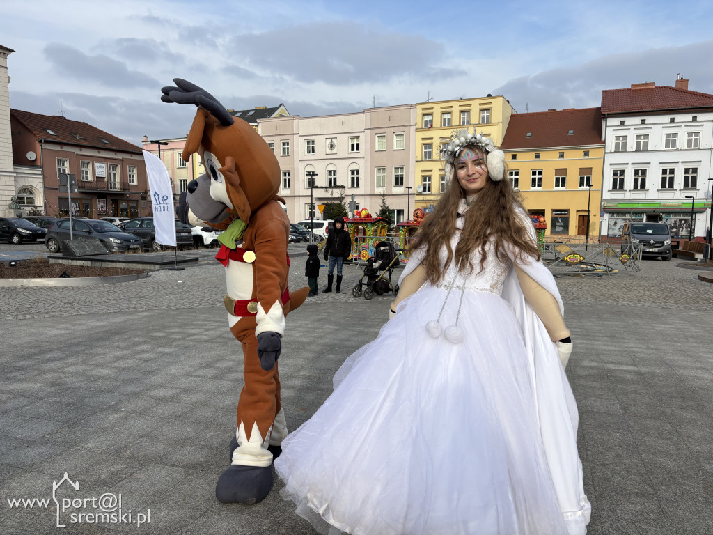 Kraina Zimowej Zabawy na śremskim Rynku
