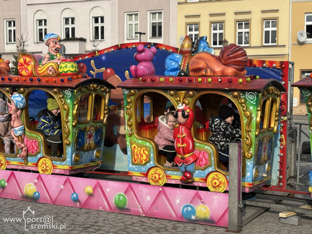 Kraina Zimowej Zabawy na śremskim Rynku
