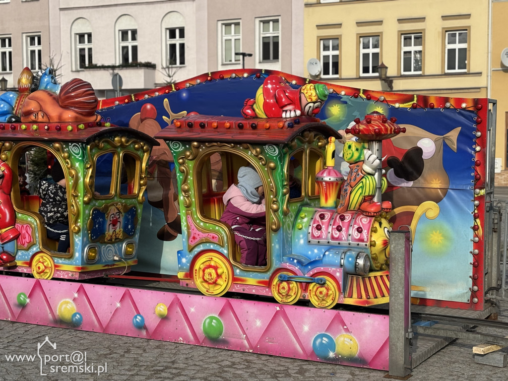 Kraina Zimowej Zabawy na śremskim Rynku