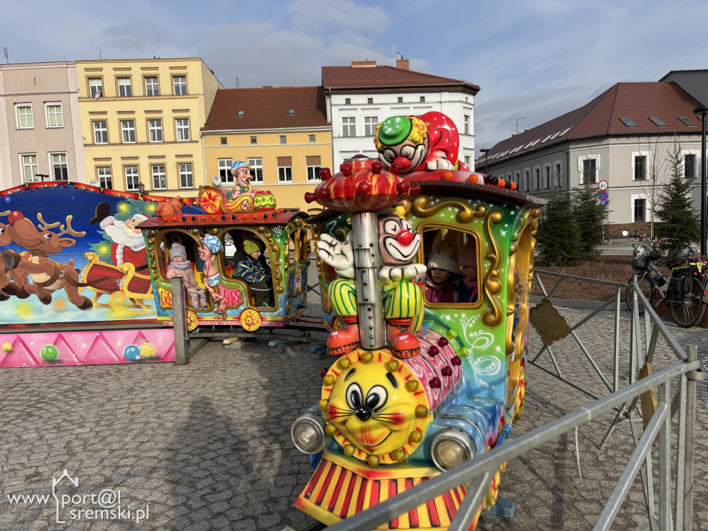 Kraina Zimowej Zabawy na śremskim Rynku