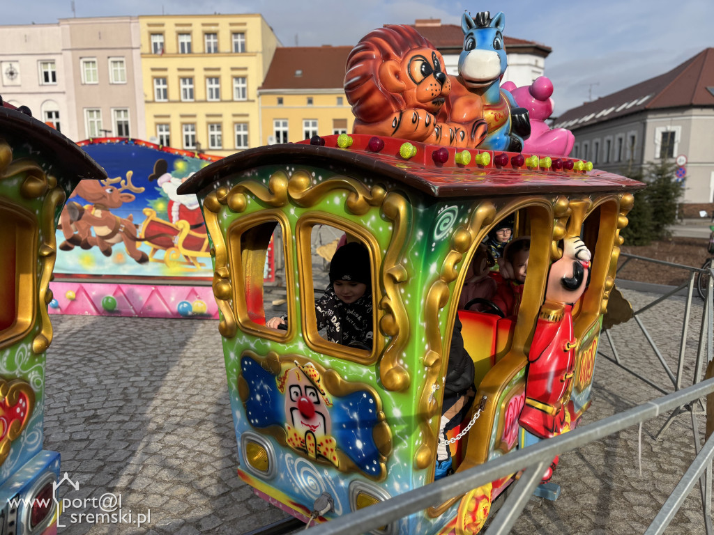 Kraina Zimowej Zabawy na śremskim Rynku
