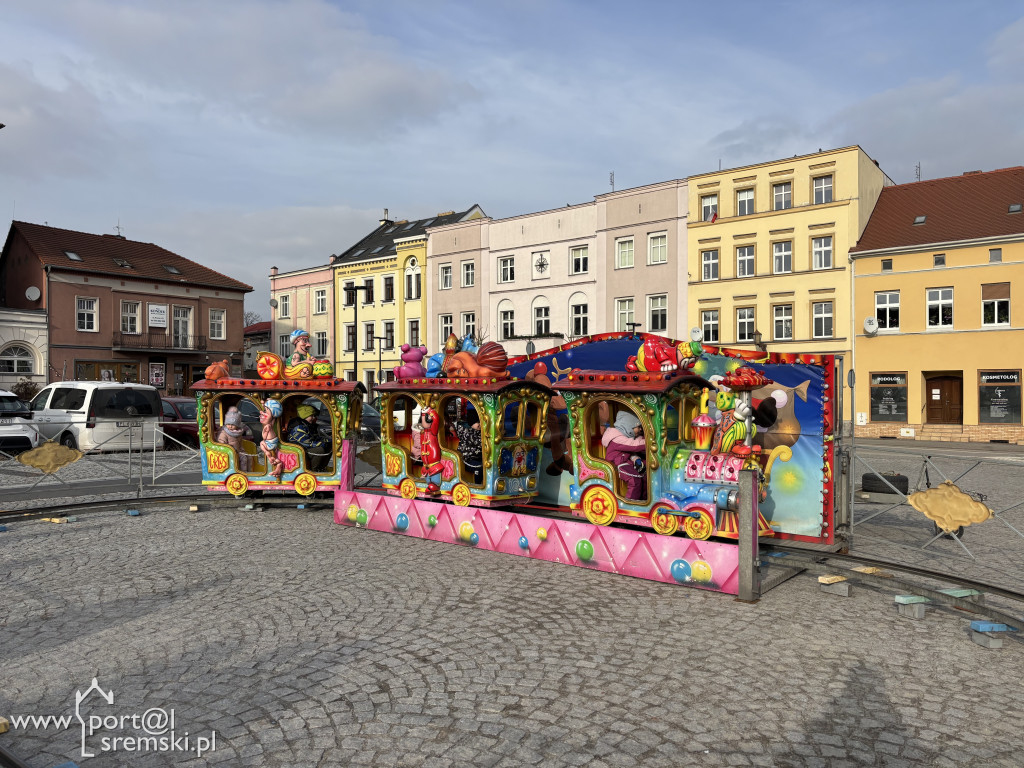 Kraina Zimowej Zabawy na śremskim Rynku