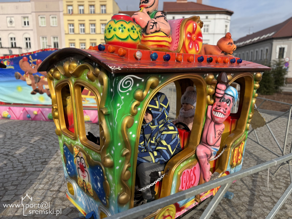 Kraina Zimowej Zabawy na śremskim Rynku