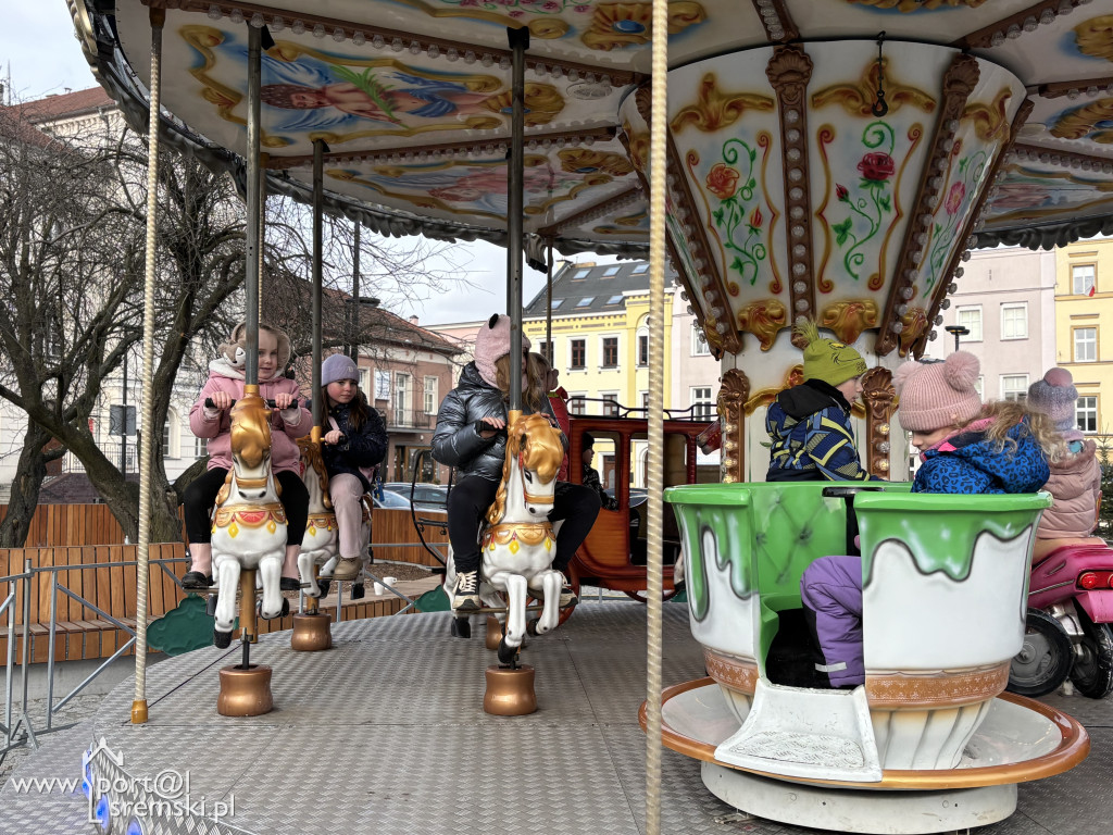 Kraina Zimowej Zabawy na śremskim Rynku