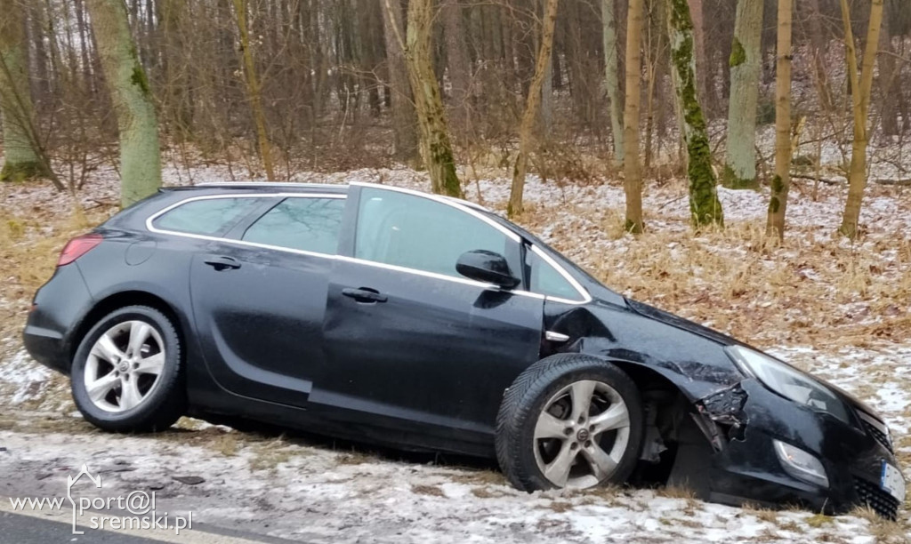 Złe warunki na drodze