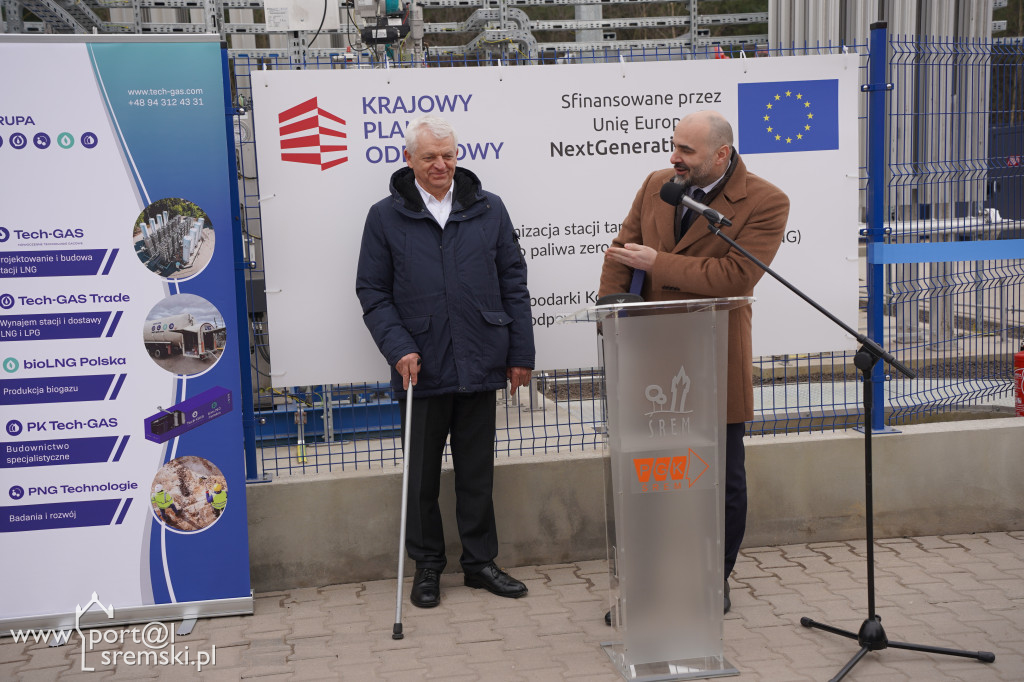 Otwarcie odnowionej stacji LNG