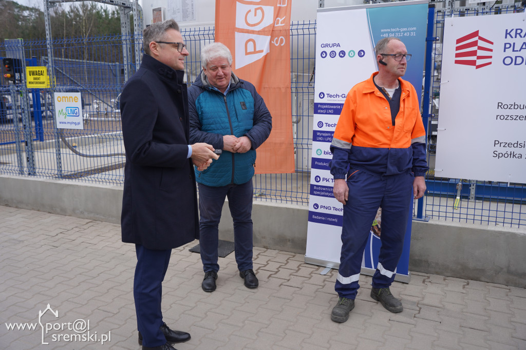 Otwarcie odnowionej stacji LNG