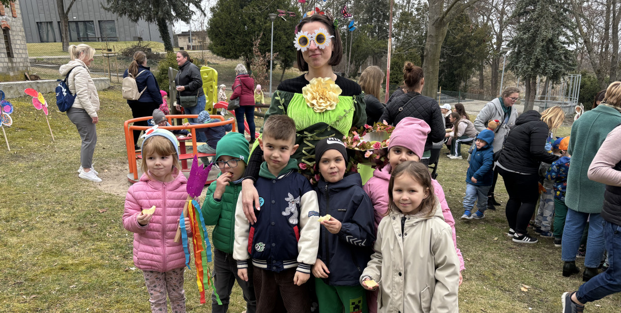 Powitanie wiosny z ŚOK i Przedszkolem Słoneczna Gromada