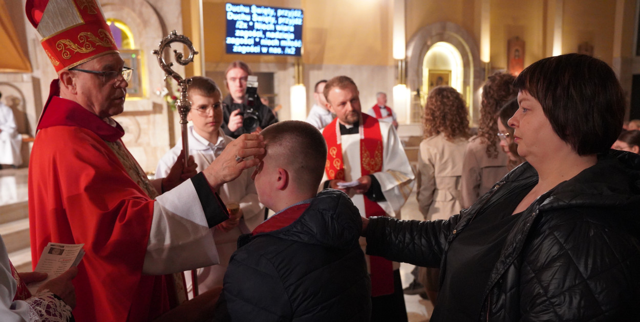 Bierzmowanie w parafii pw. NSJ w Śremie