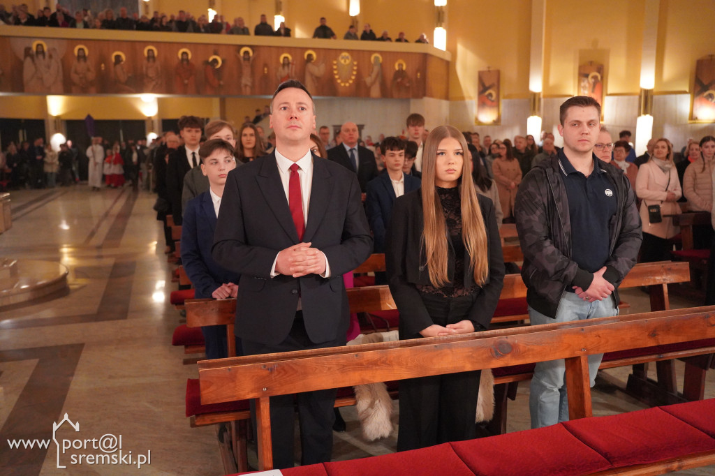 Bierzmowanie w parafii pw. NSJ w Śremie