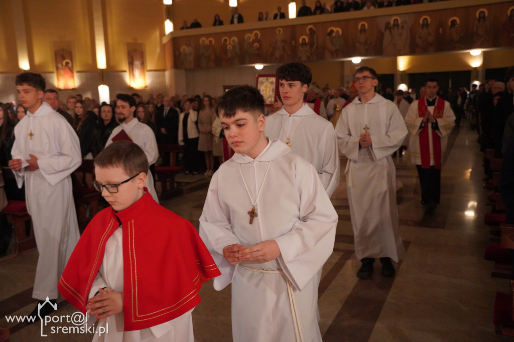 Bierzmowanie w parafii pw. NSJ w Śremie