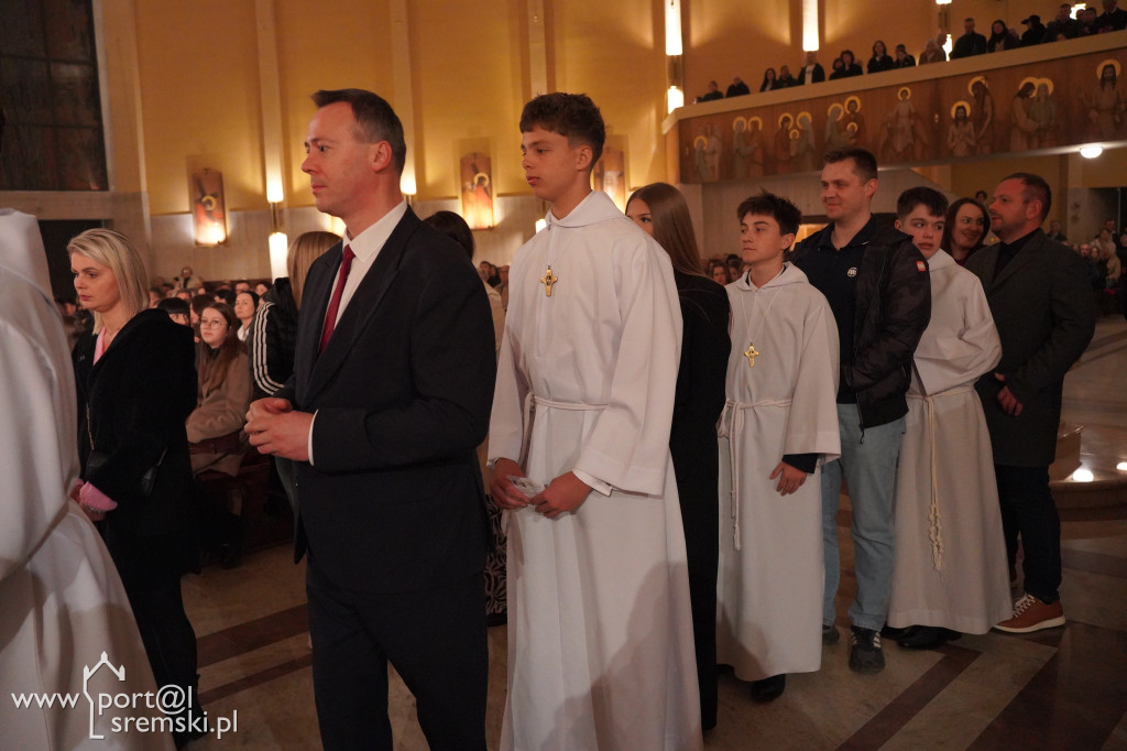 Bierzmowanie w parafii pw. NSJ w Śremie