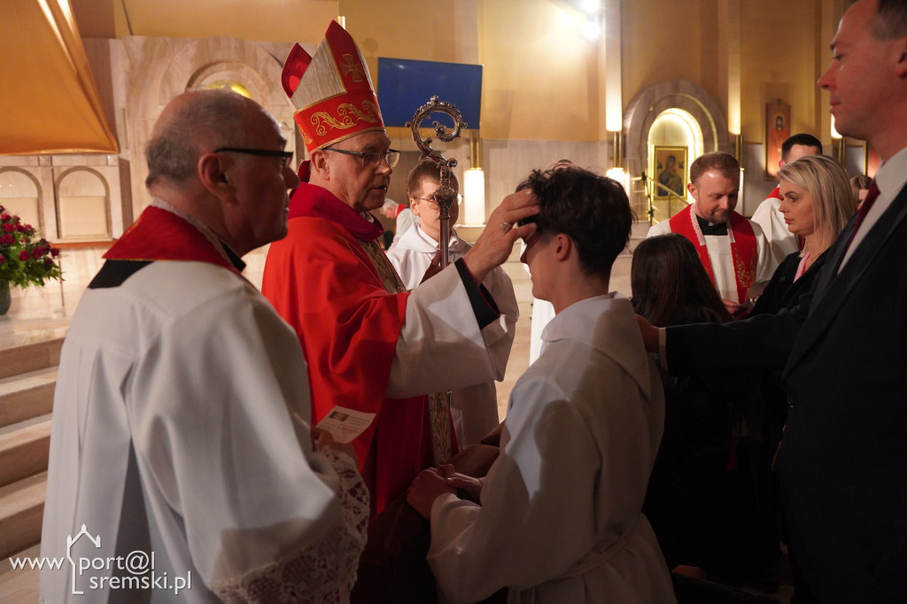 Bierzmowanie w parafii pw. NSJ w Śremie