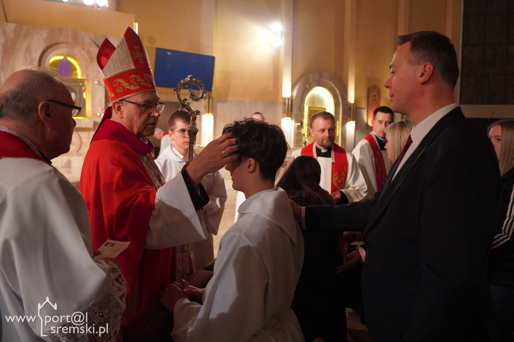 Bierzmowanie w parafii pw. NSJ w Śremie