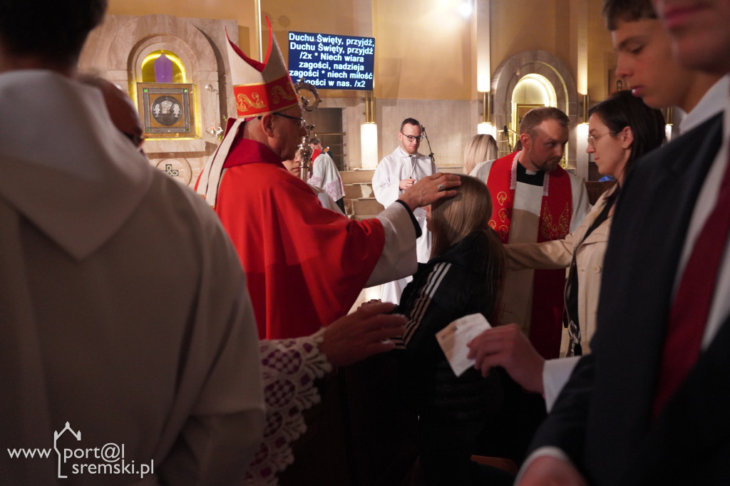 Bierzmowanie w parafii pw. NSJ w Śremie