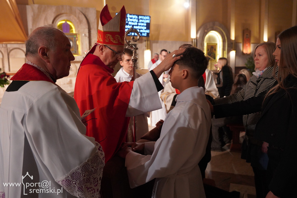 Bierzmowanie w parafii pw. NSJ w Śremie