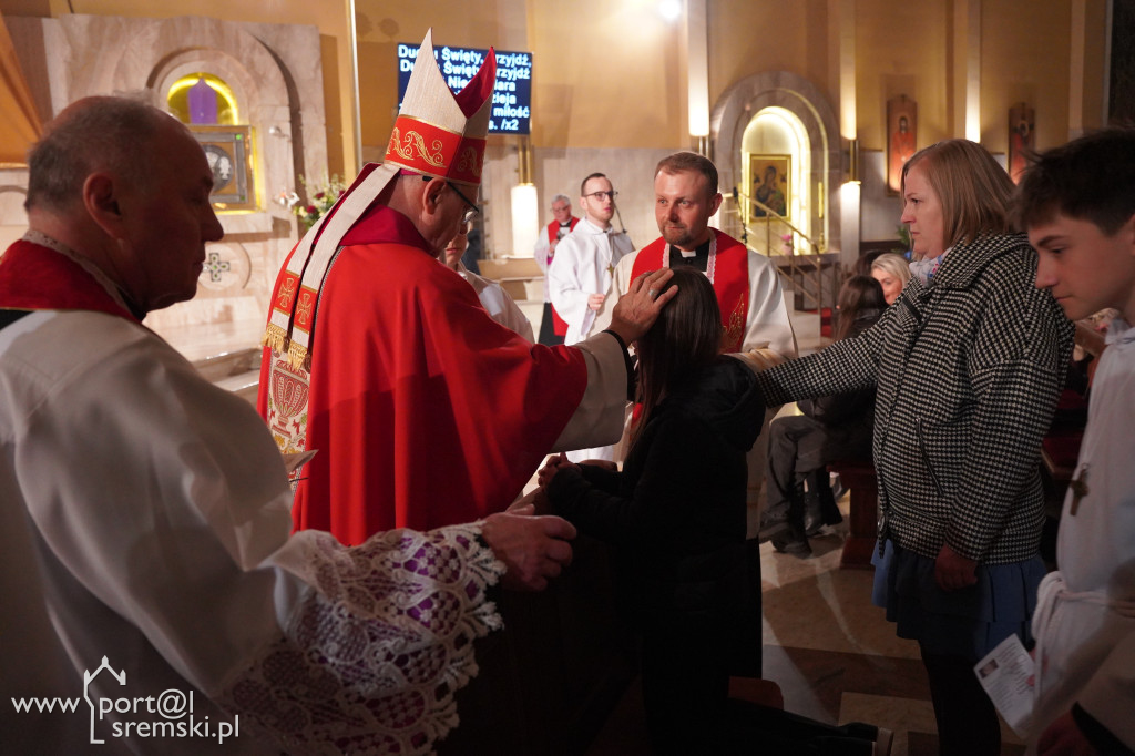 Bierzmowanie w parafii pw. NSJ w Śremie