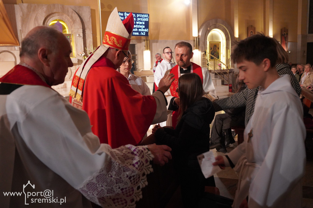 Bierzmowanie w parafii pw. NSJ w Śremie