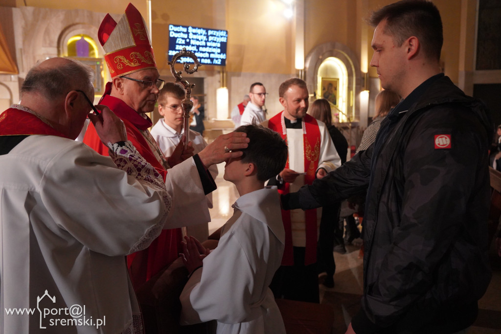 Bierzmowanie w parafii pw. NSJ w Śremie