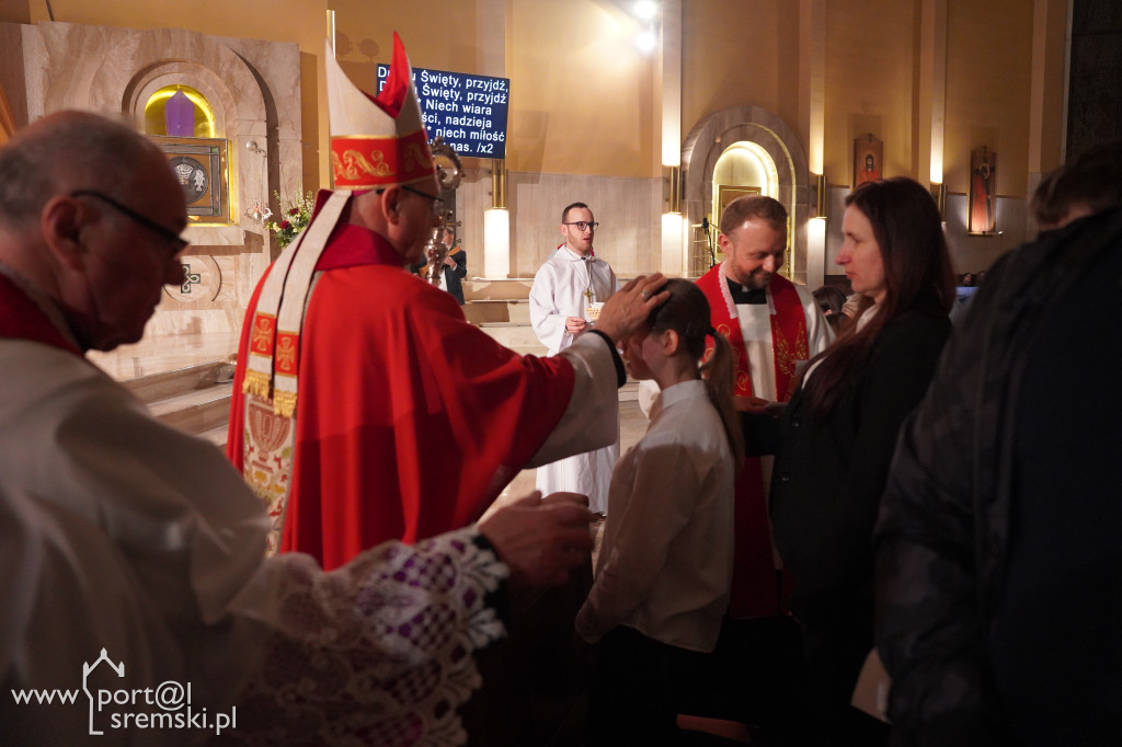 Bierzmowanie w parafii pw. NSJ w Śremie