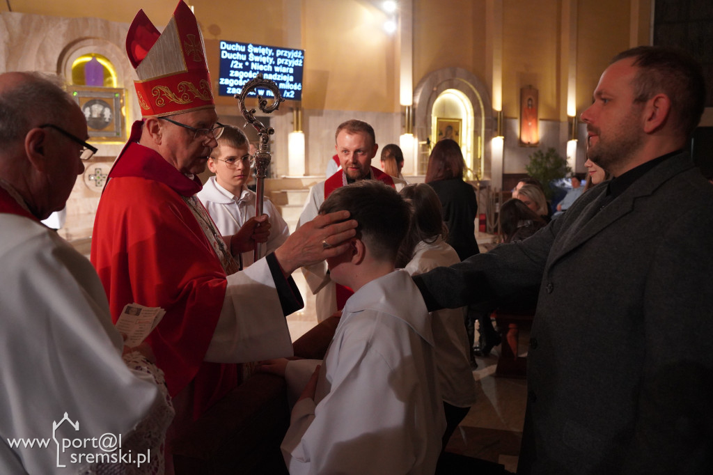 Bierzmowanie w parafii pw. NSJ w Śremie