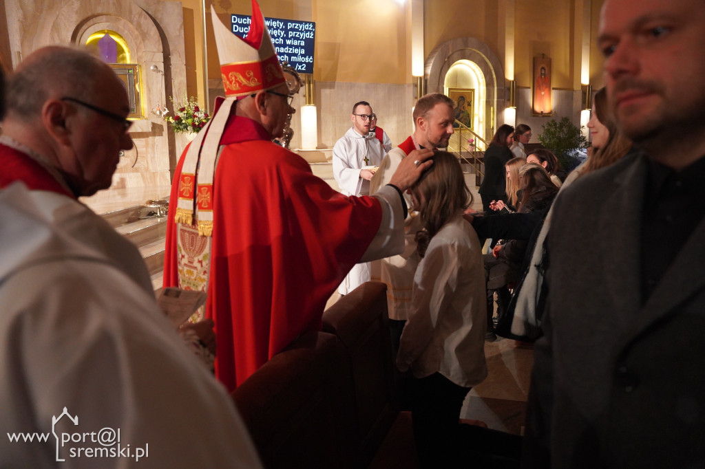 Bierzmowanie w parafii pw. NSJ w Śremie