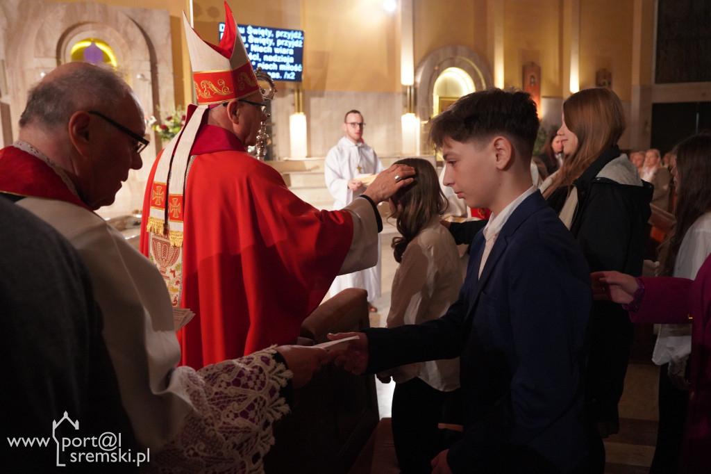 Bierzmowanie w parafii pw. NSJ w Śremie