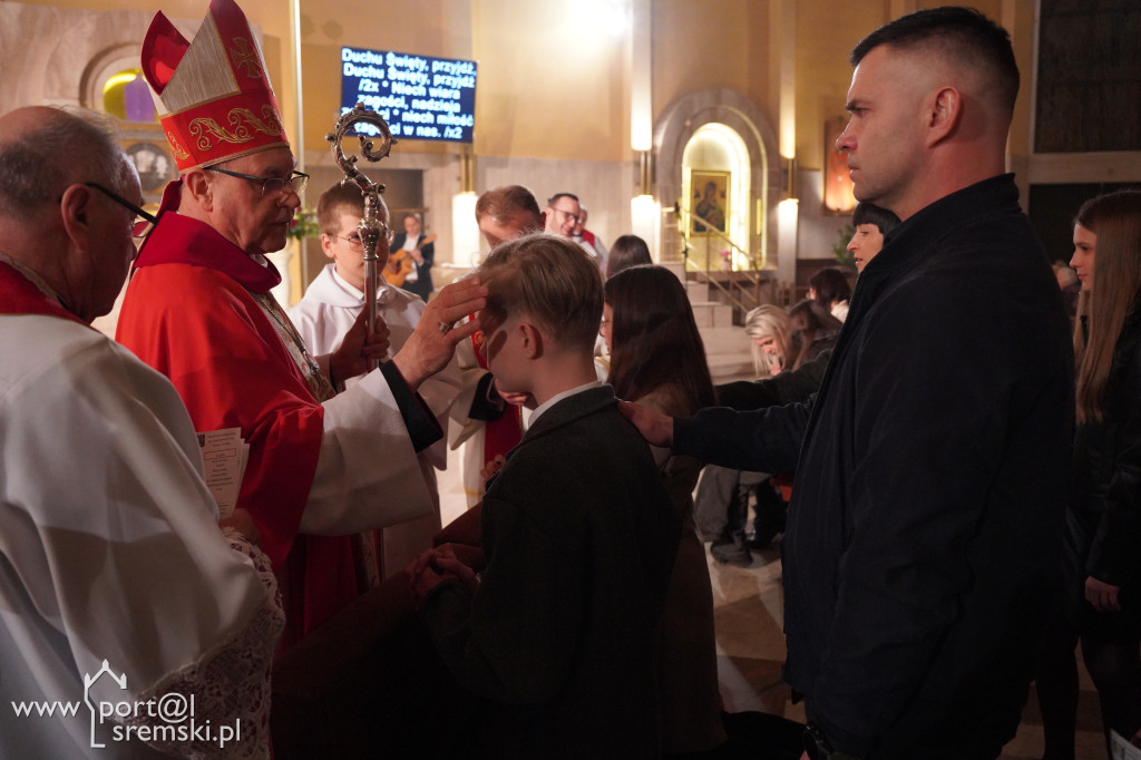 Bierzmowanie w parafii pw. NSJ w Śremie