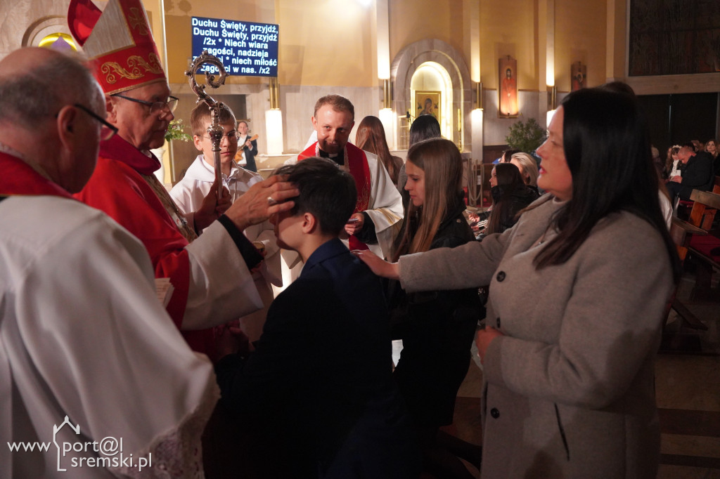 Bierzmowanie w parafii pw. NSJ w Śremie