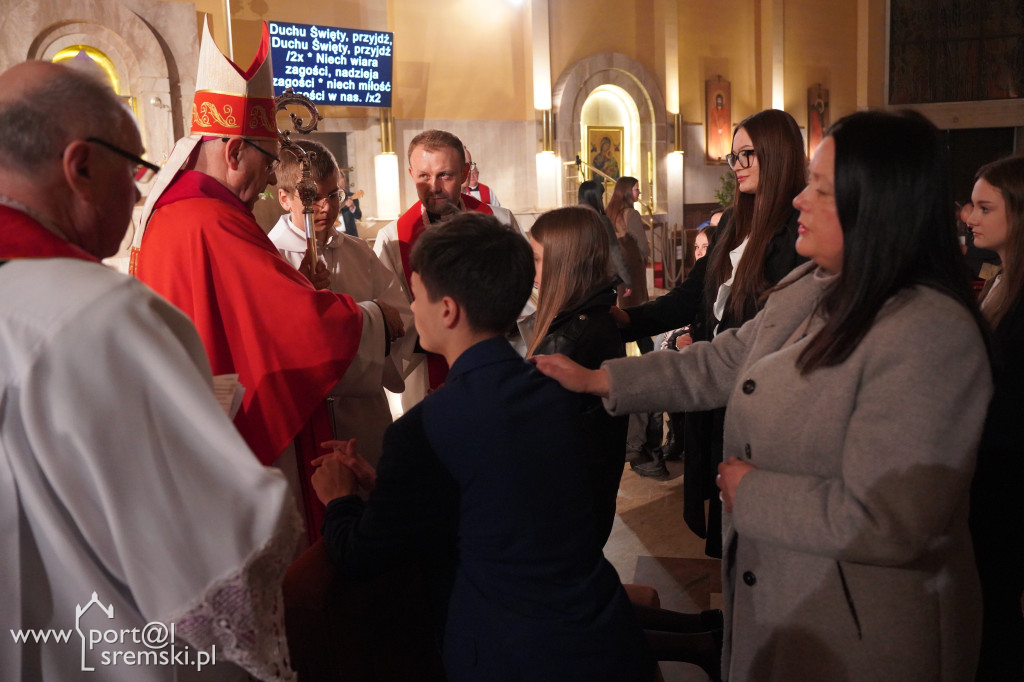 Bierzmowanie w parafii pw. NSJ w Śremie