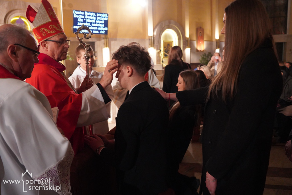 Bierzmowanie w parafii pw. NSJ w Śremie