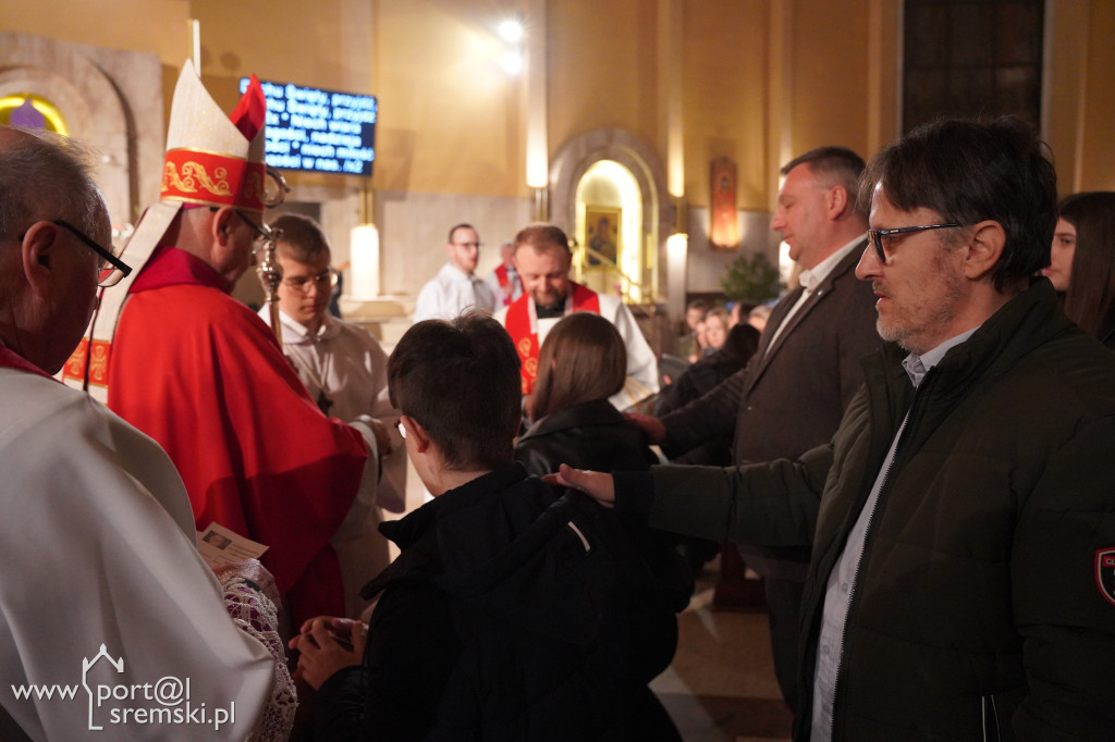 Bierzmowanie w parafii pw. NSJ w Śremie