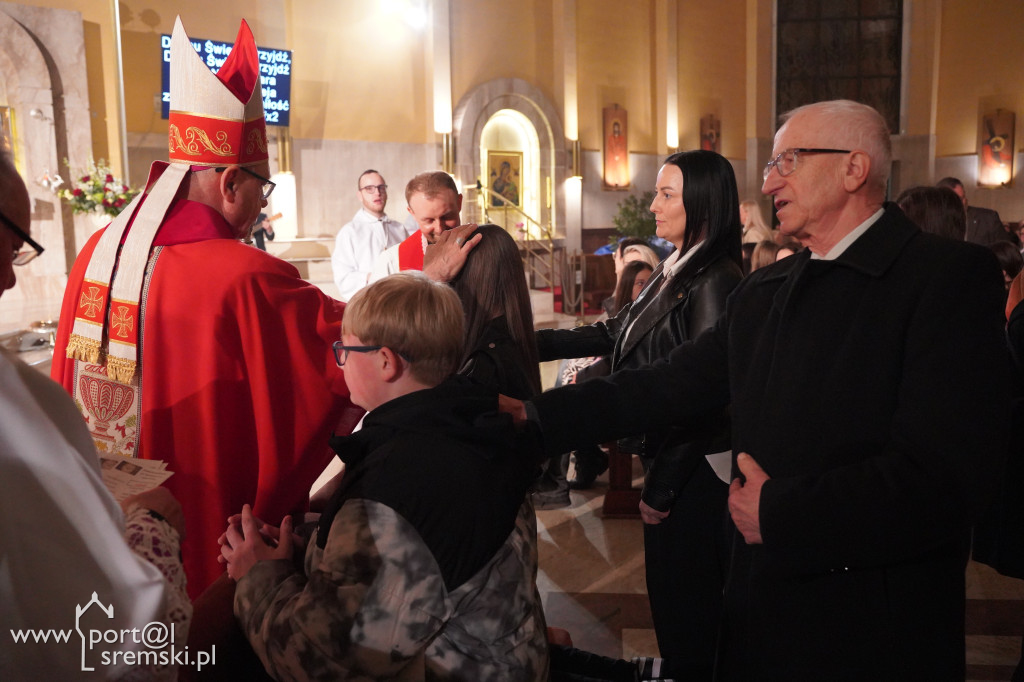 Bierzmowanie w parafii pw. NSJ w Śremie