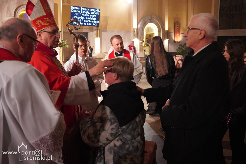 Bierzmowanie w parafii pw. NSJ w Śremie