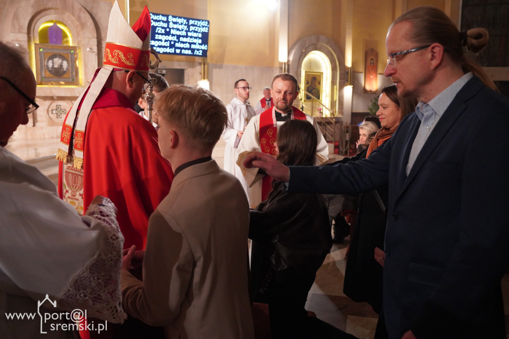 Bierzmowanie w parafii pw. NSJ w Śremie