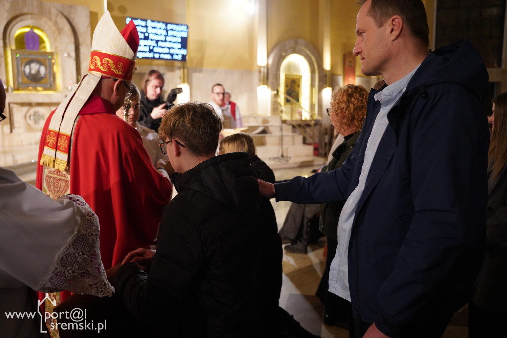 Bierzmowanie w parafii pw. NSJ w Śremie