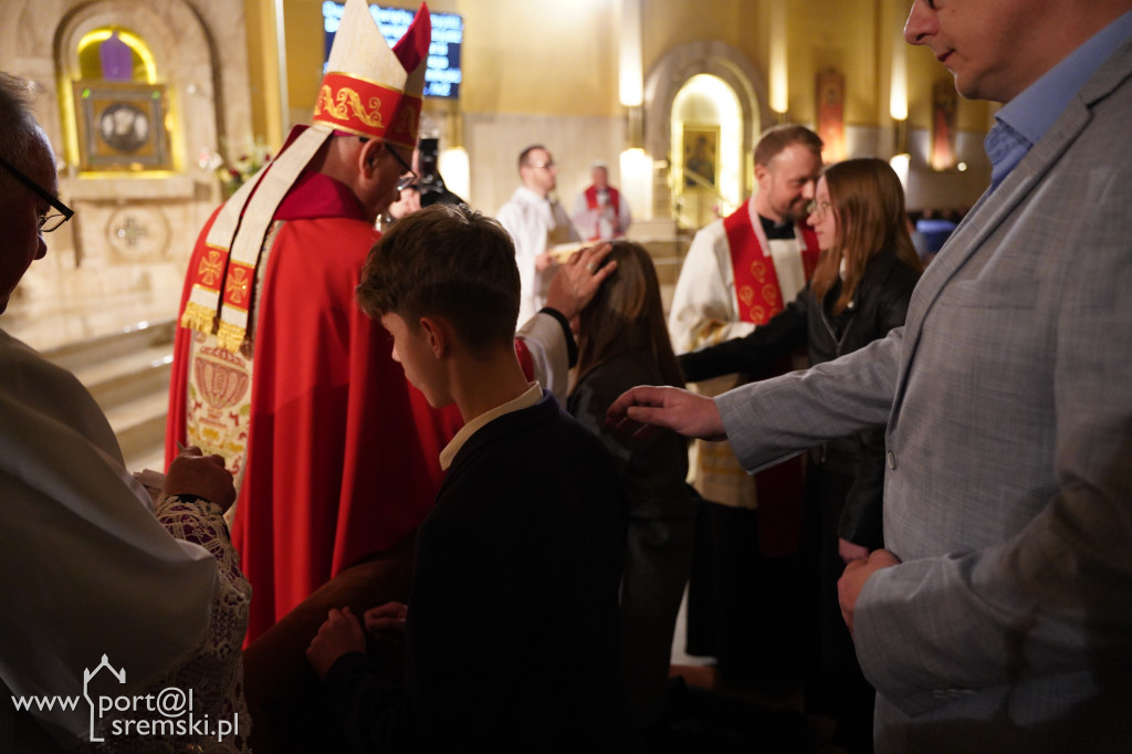 Bierzmowanie w parafii pw. NSJ w Śremie