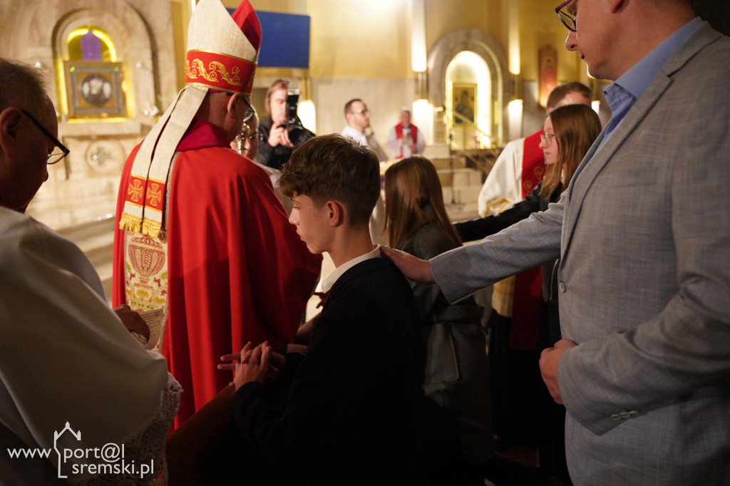 Bierzmowanie w parafii pw. NSJ w Śremie